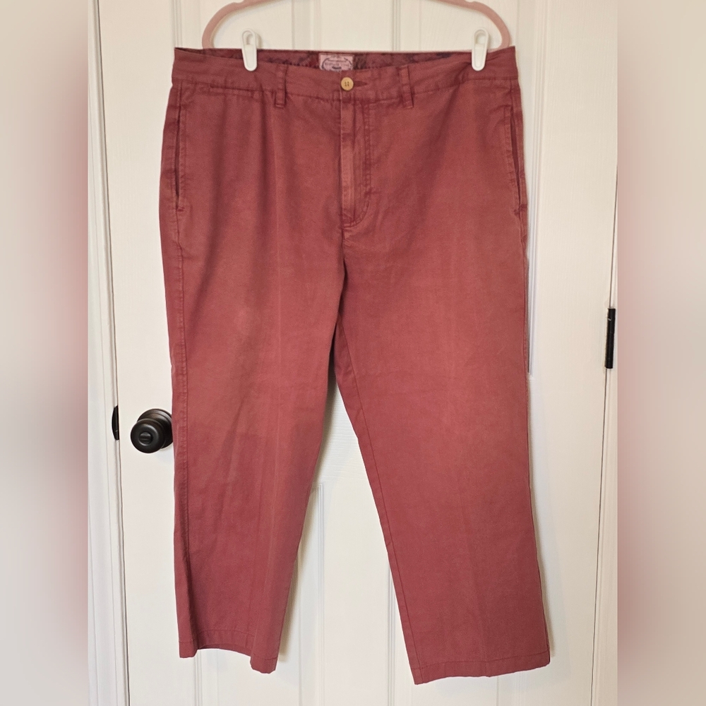 Vintage 1946 Men’s Rust Chinos 38x32 Classic Casual Pants